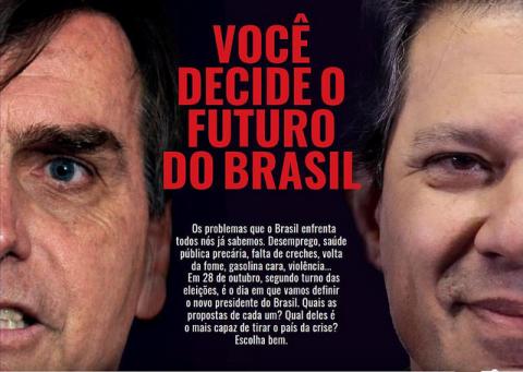 Edición especial elecciones de Brasil de Fato