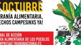 #16Octubre: Llamado de Acción  ¡Soberanía Alimentaria con Derechos Campesinos YA!